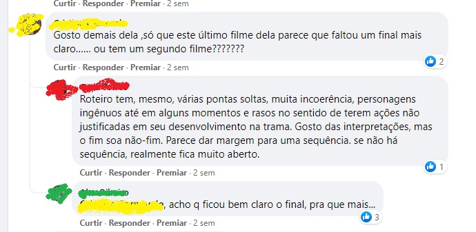 estão falando sobre o filme Imperdoável