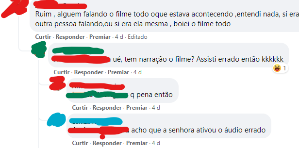 coment 2 1 O que as pessoas estão falando sobre o filme IMPERDOÁVEL.