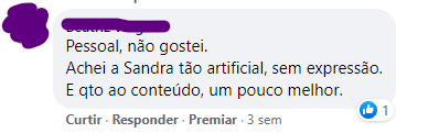 coment 3 O que as pessoas estão falando sobre o filme IMPERDOÁVEL.