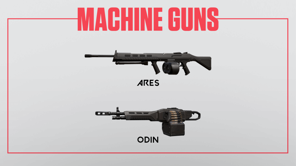 machine guns valorant