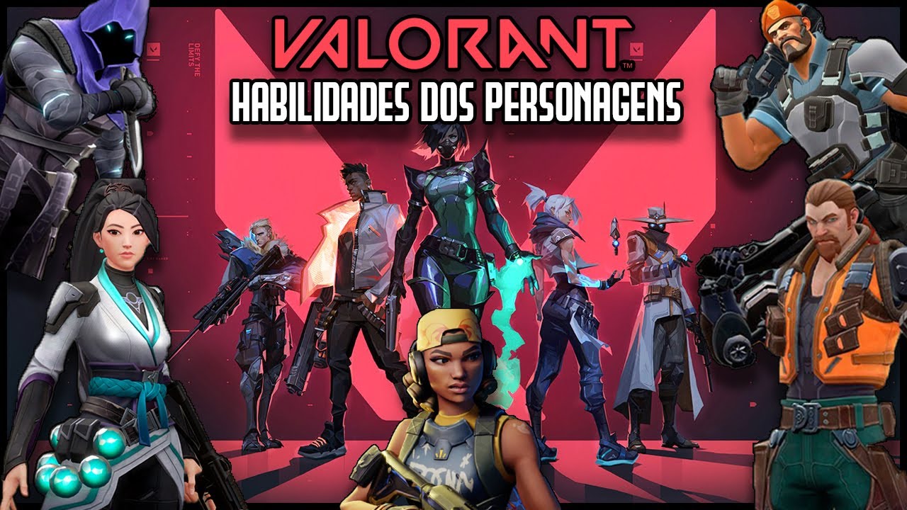Personagens em Valorant