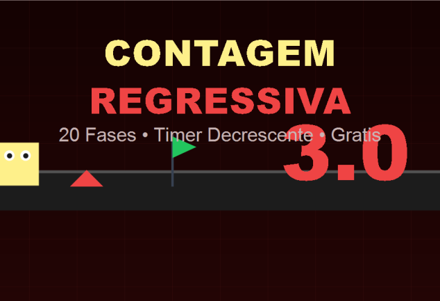 contagem regressiva — jogo de plataforma com timer online gratis