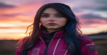 Cosplay de anime feminino com detalhes em EVA Foam
