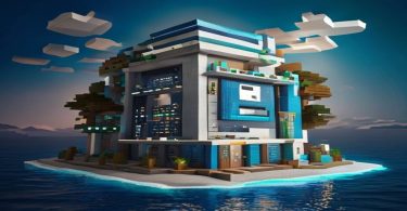Servidor de Minecraft em funcionamento