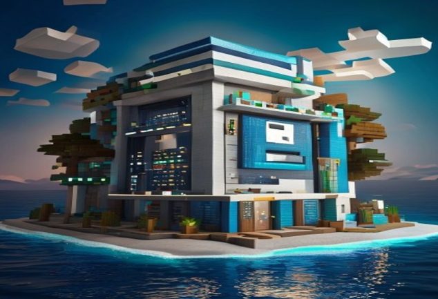 Servidor de Minecraft em funcionamento