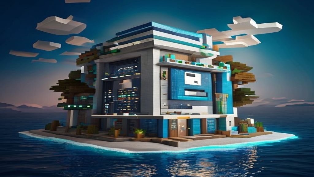 Servidor de Minecraft em funcionamento