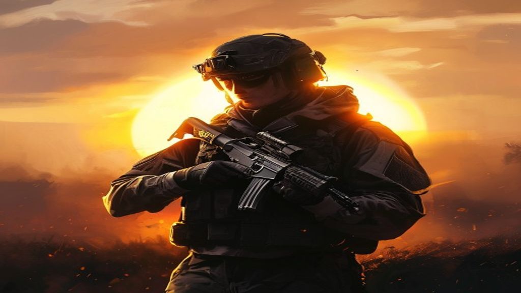 Jogador de Call of Duty Mobile