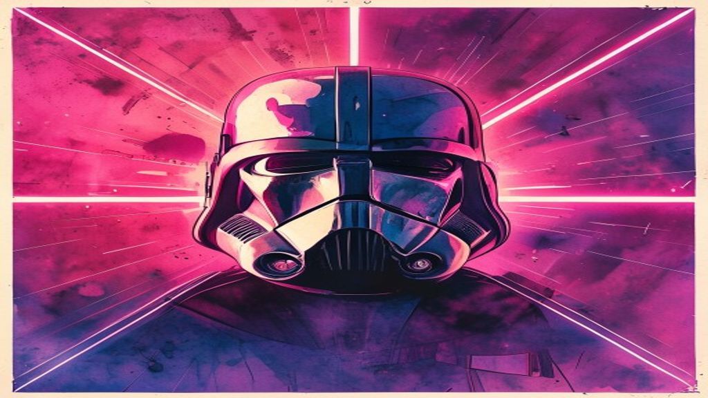 Poster oficial da saga Star Wars