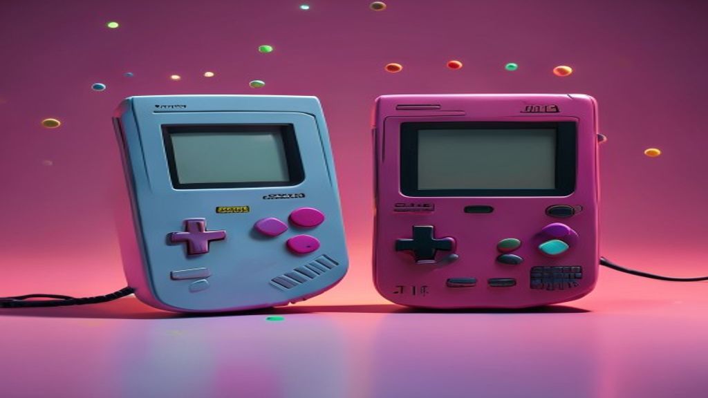 Game Boy Advance SP e original comparados