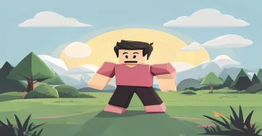 Jogo de Roblox em ação