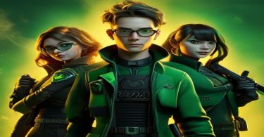Anúncio de Valorant com Jett e outros agentes