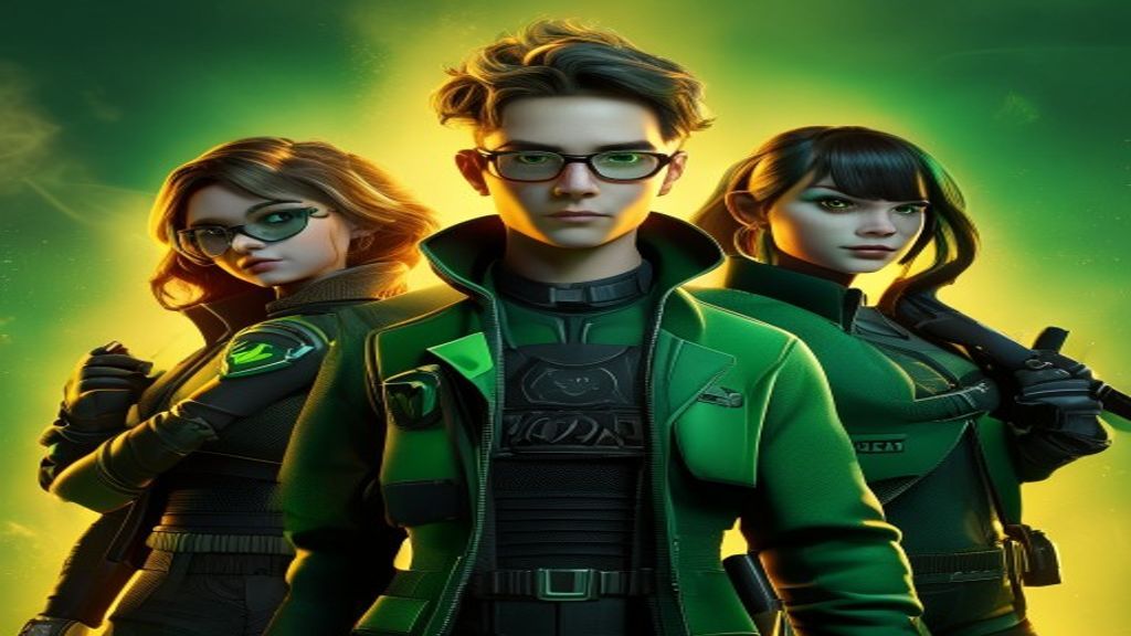 Anúncio de Valorant com Jett e outros agentes