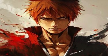 Ichigo Kurosaki com sua Zanpakuto