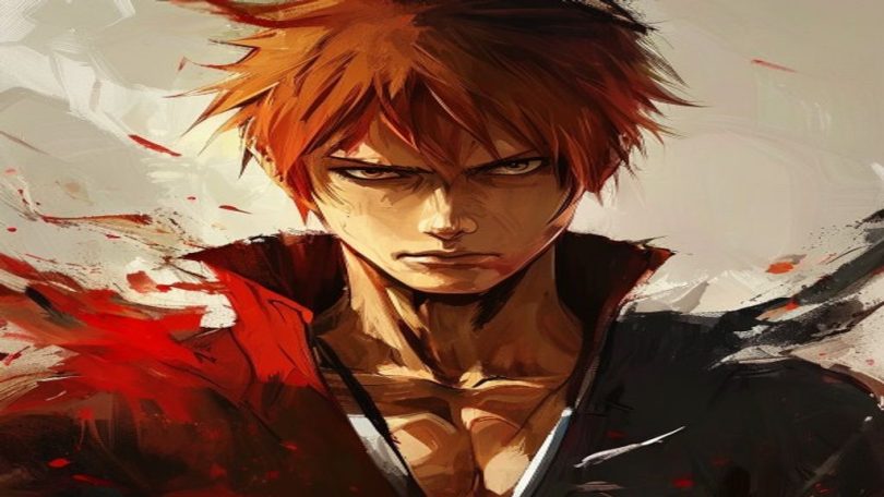 Ichigo Kurosaki com sua Zanpakuto
