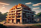 Construção em Minecraft