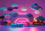 PS1 console e jogos