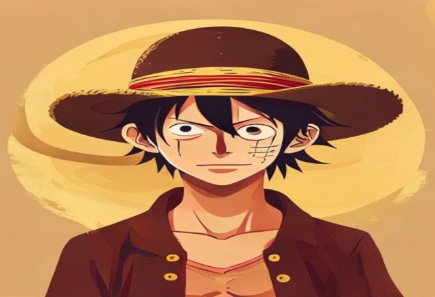Monkey D Luffy, o personagem principal de One Piece