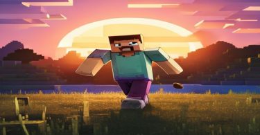 Jogador jogando Minecraft com mods