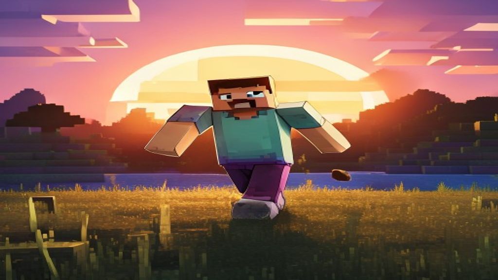 Jogador jogando Minecraft com mods