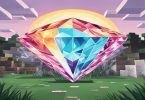Bloco de diamante no Minecraft