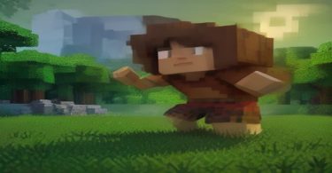 Comandos do Minecraft em ação
