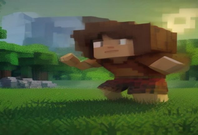 Comandos do Minecraft em ação