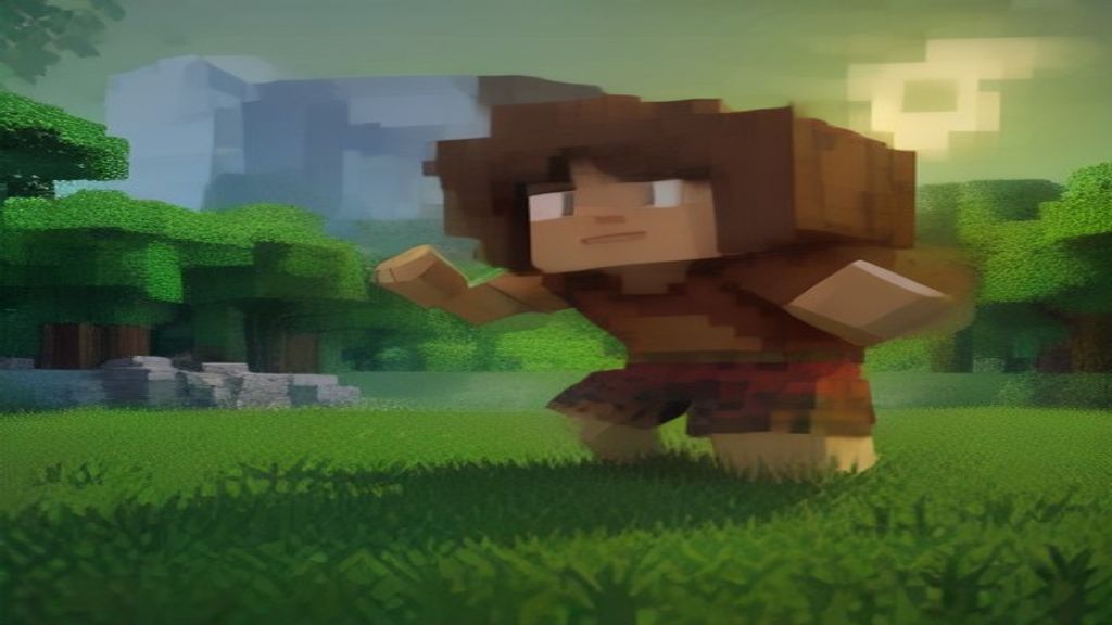 Comandos do Minecraft em ação