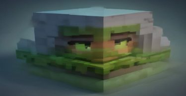 Infográfico da cronologia do Minecraft com as principais versões