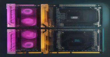 Diferença visual entre módulos de memória RAM DDR4 e DDR5