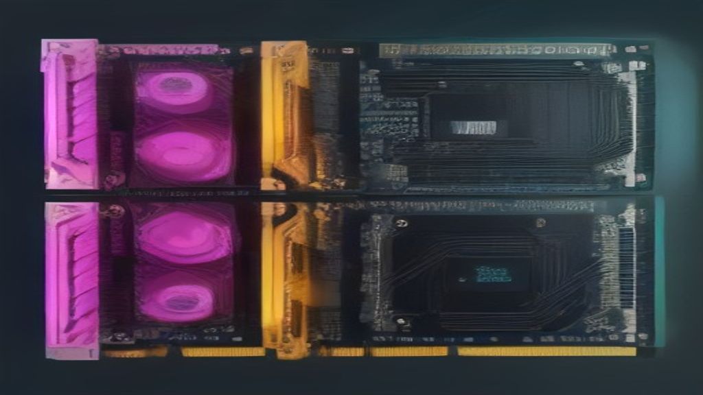 Diferença visual entre módulos de memória RAM DDR4 e DDR5