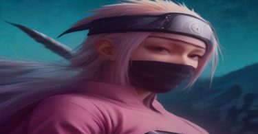 Naruto, um exemplo de anime shounen