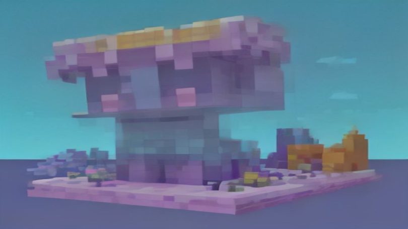 Ilustração dos melhores modos de jogo do Minecraft com elementos de Sobrevivência e Criativo