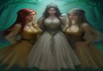 Grupo de personagens de RPG com nomes criativos em cenário de fantasia
