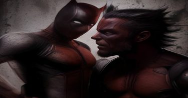 Deadpool e Wolverine em uma cena de filme
