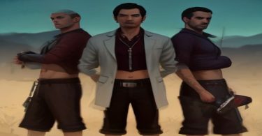 Michael, Franklin e Trevor em GTA 5