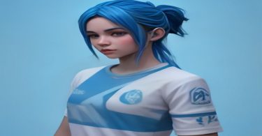 Jogador de Valorant com mira personalizada para melhorar a pontaria