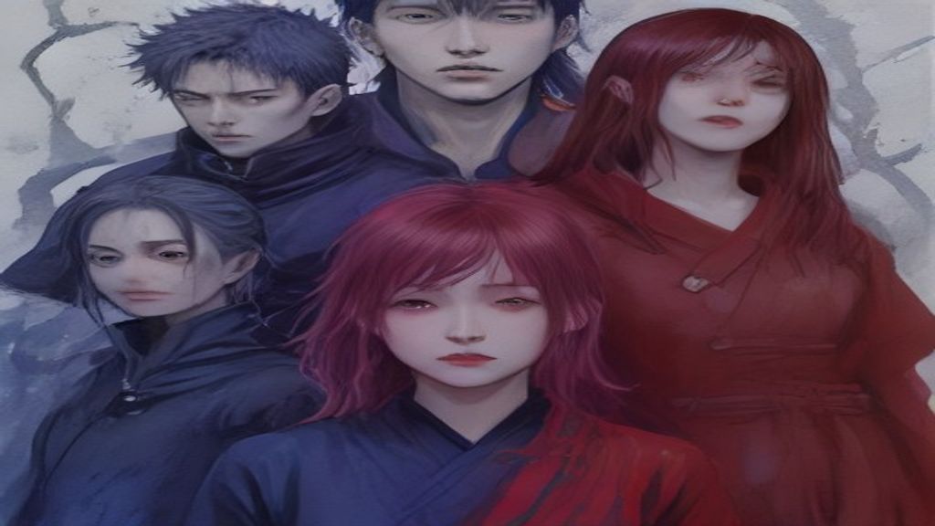 Ordem para assistir Jujutsu Kaisen, com os personagens principais do anime e filme