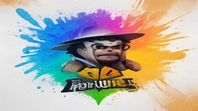 Cadeado digital com logos Roblox e Fortnite, símbolo de recuperação de conta invadida.